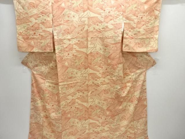 JAPANESE KIMONO / KOMON / FOLDING FAN PATTERN